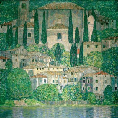 カッソーネの教会 作： Gustav Klimt